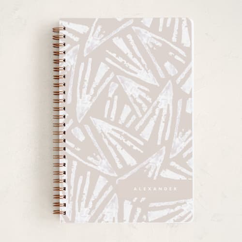 This is a cream journals with standard by frau brandt called stamped printing on premium cover stock in notebook