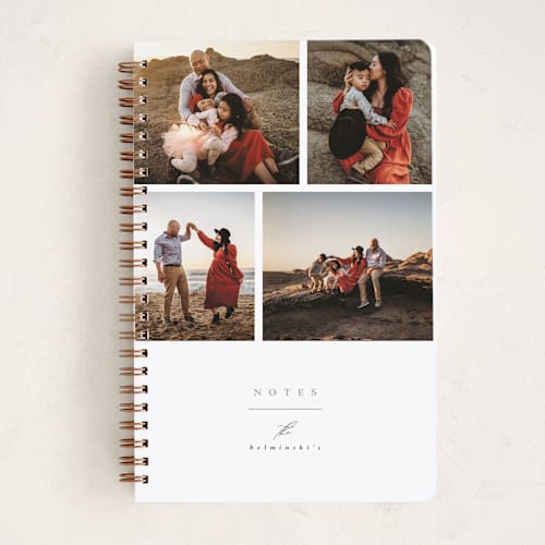 This is a mist journals with standard by Corinne Malesic called together printing on premium cover stock in notebook