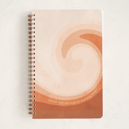 This is a tangy journals with standard by Creo Study called waverly printing on premium cover stock in notebook