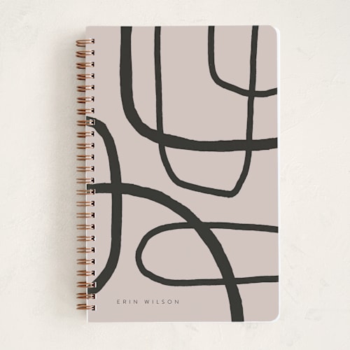 This is a sand journals with standard by Erin L. Wilson called find your own way printing on premium cover stock in notebook