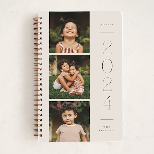 This is a sand journals with standard by Corinne Malesic called trio printing on premium cover stock in notebook