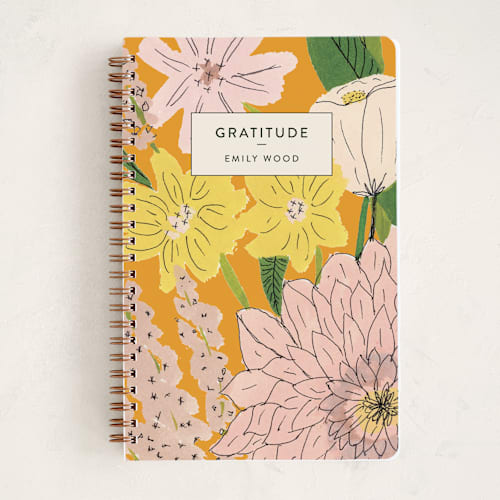 This is a creamsicle journals with standard by Erika Firm called old florida printing on premium cover stock in notebook