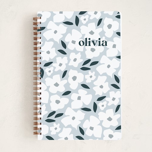 This is a wintermint journals with standard by Iveta Angelova called primavera printing on premium cover stock in notebook