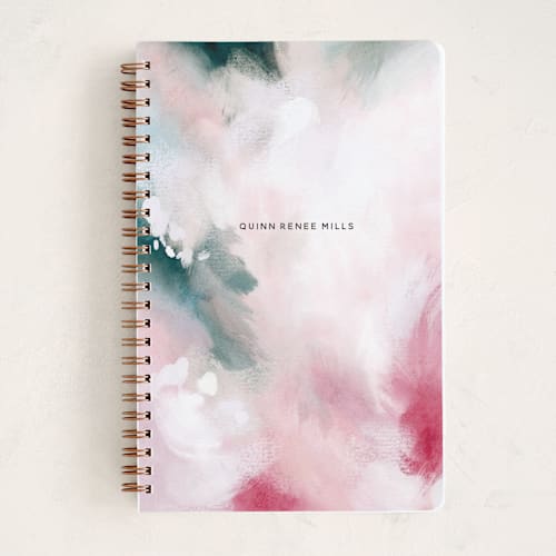 This is a petal journals with standard by Britt Mills called ocean surprise printing on premium cover stock in notebook