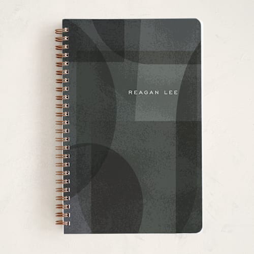 This is a noir journals with standard by chocomocacino called queijadinha printing on premium cover stock in notebook