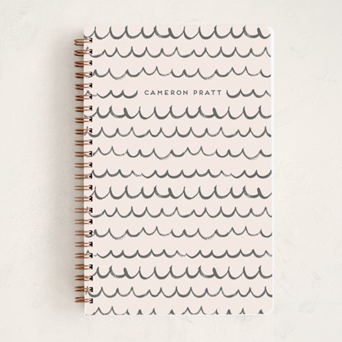 This is a blush journals with standard by Shirley Lin Schneider called doodles printing on premium cover stock in notebook