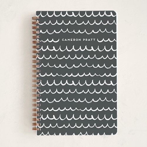This is a charcoal journals with standard by Shirley Lin Schneider called doodles printing on premium cover stock in notebook