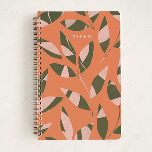 This is a mango journals with standard by Robert and Stella called taiga printing on premium cover stock in notebook