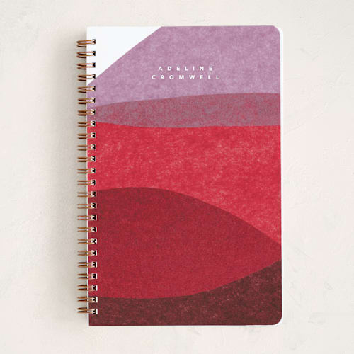 This is a fruit punch journals with standard by Carrie Moradi called sea dreams printing on premium cover stock in notebook