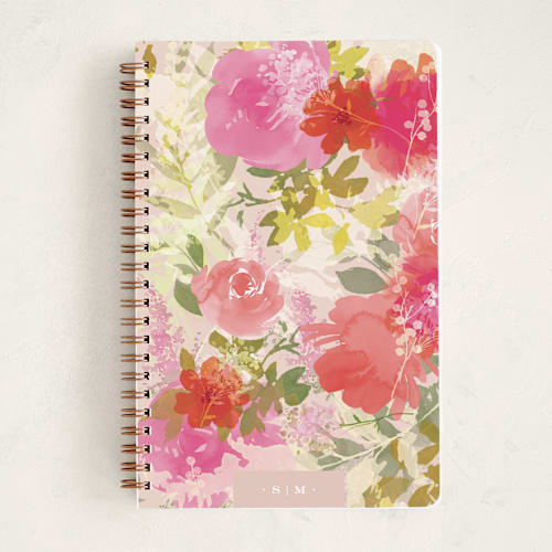 This is a spring journals with standard by Phrosné Barwood called delightful notes printing on premium cover stock in notebook