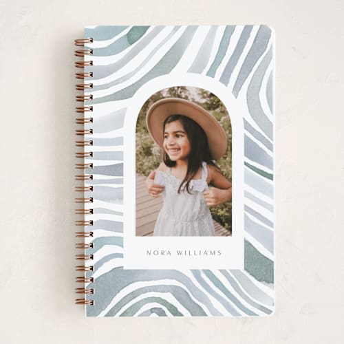 This is a sky journals with standard by Kate Ahn called ginger printing on premium cover stock in notebook