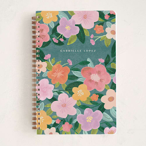 This is a forest journals with standard by Creo Study called greenhouse printing on premium cover stock in notebook