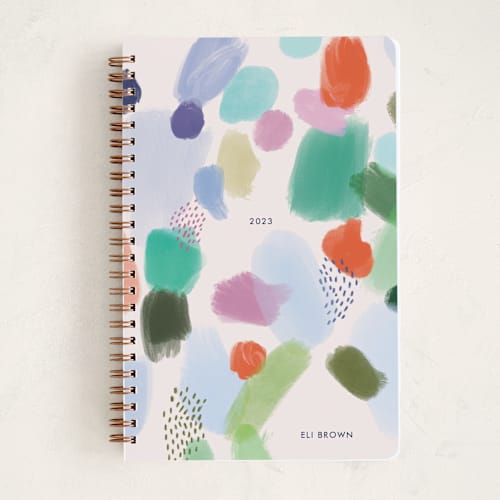 This is a mint journals with standard by Mencía called colorful palette printing on premium cover stock in notebook