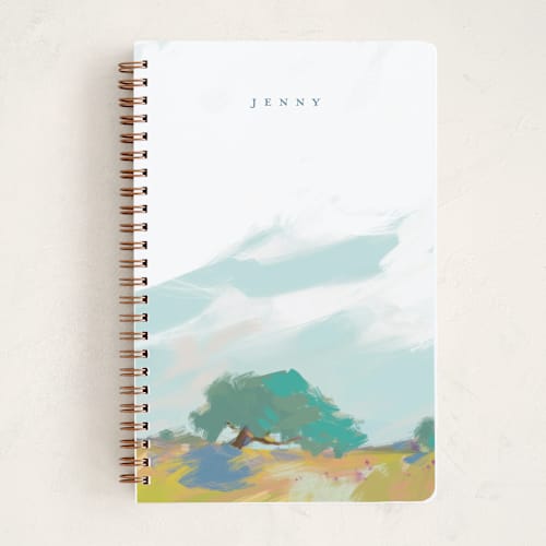 This is a sky journals with standard by Eric Ransom called summer day printing on premium cover stock in notebook