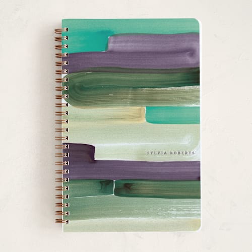 This is a riverside journals with standard by Sumak Studio called meanders printing on premium cover stock in notebook