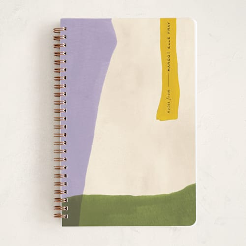 This is a multi journals with standard by Pati Cascino called landscape printing on premium cover stock in notebook