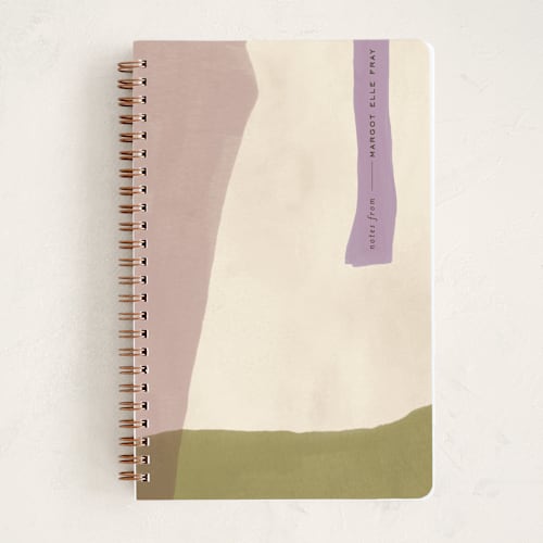 This is a mellow journals with standard by Pati Cascino called landscape printing on premium cover stock in notebook