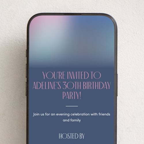 This is a twilight online birthday invitations by Pixel and Hank called it's a party printing on digital paper in standard
