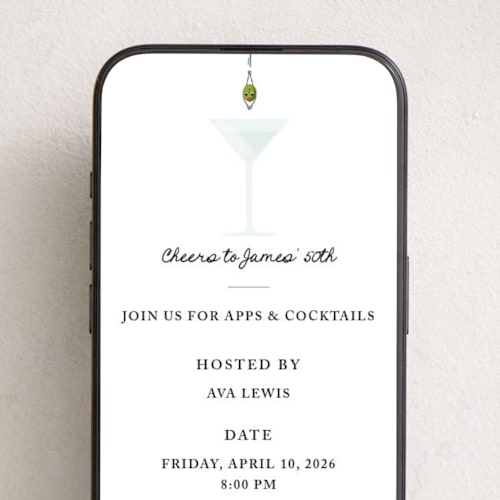 This is a neat online birthday invitations by mo kelley called martini printing on digital paper in standard