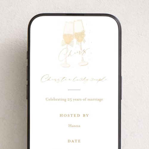 This is a champagne online invitations by Kamala Nahas called engagement cheers printing on digital paper in standard