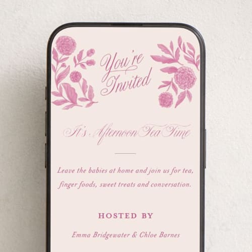 This is a rose online invitations by 2birdstone called blue and white carnations printing on digital paper in standard