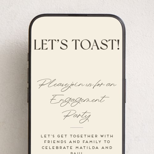 This is a almond online invitations by Morgan Kendall called champagne printing on digital paper in standard