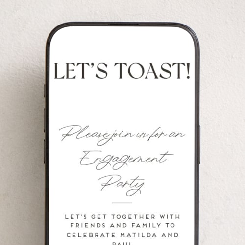 This is a cotton online invitations by Morgan Kendall called champagne printing on digital paper in standard