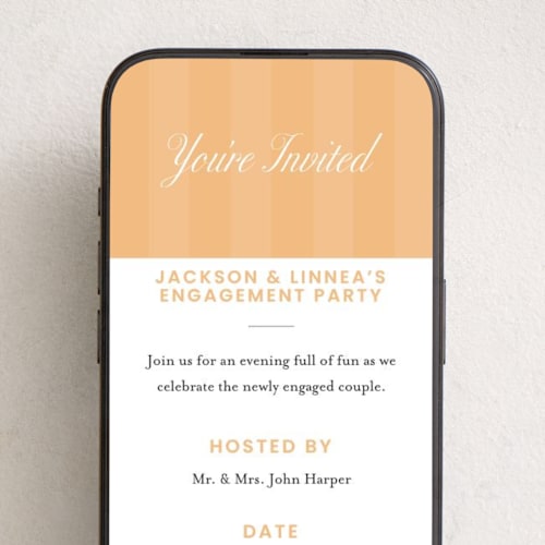 This is a sorbet online invitations by taylorVdesign called cabana printing on digital paper in standard