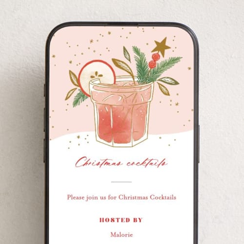 This is a bubbly online invitations by Paper Raven Co. called bottle of rum printing on digital paper in standard