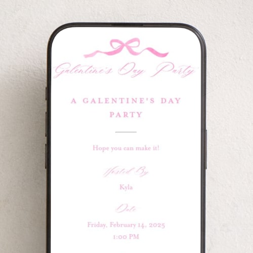 This is a blush online invitations by Petra Kern called royal printing on digital paper in standard
