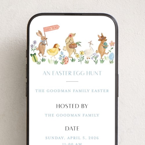 This is a speckled eggs online invitations by Sarah Knight called egg hunt printing on digital paper in standard