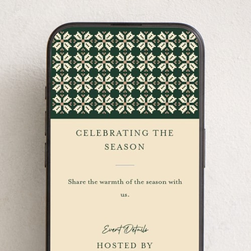 This is a forest online invitations by Alisa Galitsyna called woven joy printing on digital paper in standard