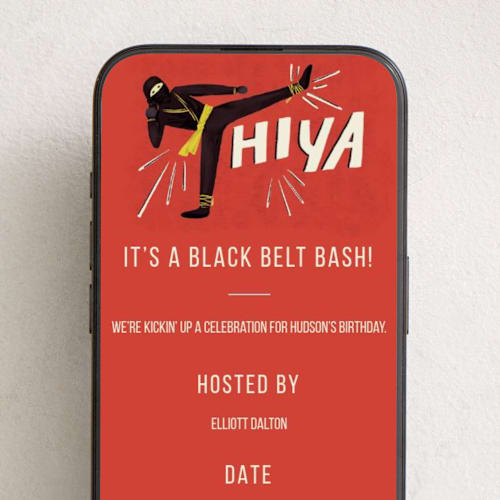 This is a sunset online birthday invitations by Shiny Penny Studio called hiya valentine printing on digital paper in standard