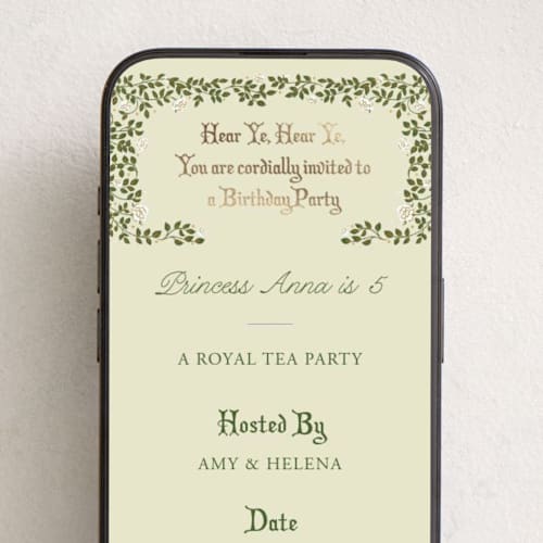 This is a cream online birthday invitations by Becky Nimoy called enchanting roses printing on digital paper in standard