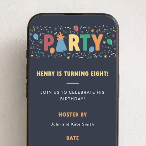 This is a school bus online birthday invitations by Faith Dorn called palooza printing on digital paper in standard