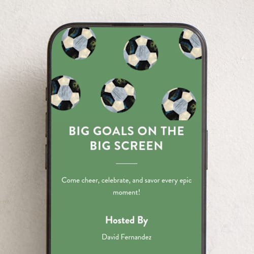 This is a grass online invitations by Alethea and Ruth called let's play! printing on digital paper in standard