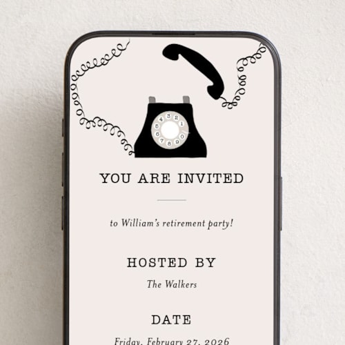 This is a newspaper online invitations by Maja Cunningham called old school printing on digital paper in standard