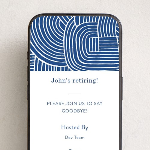 This is a atlantic blue online invitations by raven erebus called all the rays printing on digital paper in standard