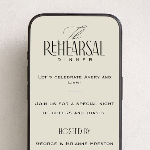 This is a latte online invitations by Louise Kay called formal toasts printing on digital paper in standard