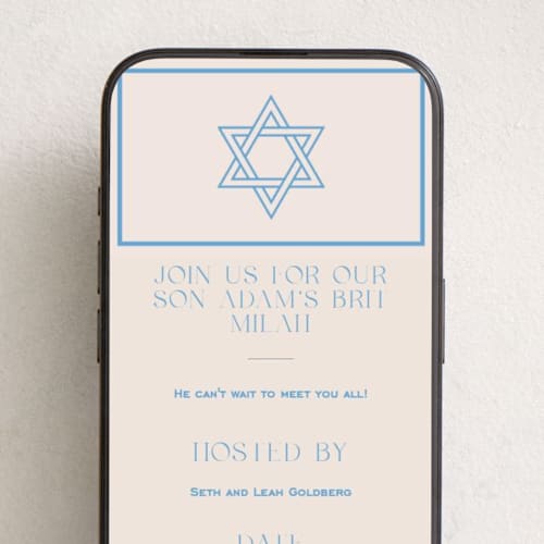 This is a bluebell online invitations by Megan Davis called racquet printing on digital paper in standard