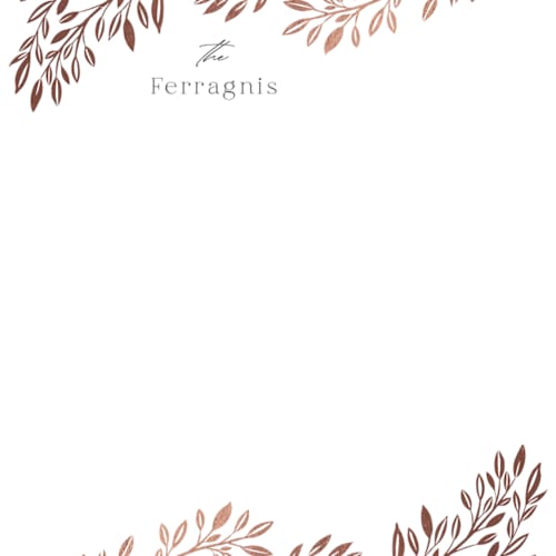 This is a cotton foil stamped stationery with foil pressed by Yaling Hou Suzuki called perch printing on signature in 4.25x5.5