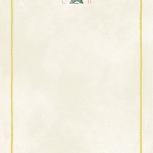 This is a island citrus personalized stationery thank you cards with standard by Pixel and Hank called coastal drift printing on signature in 4.25x5.5