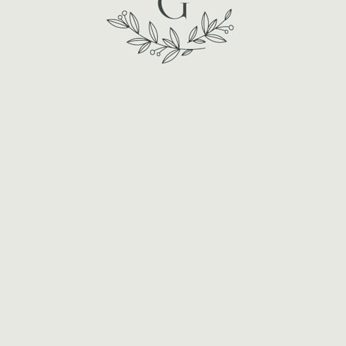 This is a charcoal personalized stationery thank you cards with standard by Jessica Williams called lined laurels printing on signature in 4.25x5.5