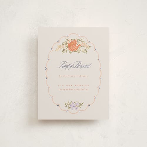 This is a clementine reception cards with standard by Vera Lim called fairy garden printing on signature in standard