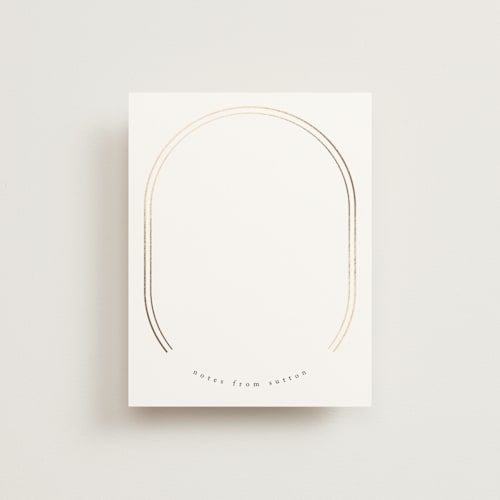 This is a snow foil stamped stationery with foil pressed by chocomocacino called opaline printing on signature in 4.25x5.5