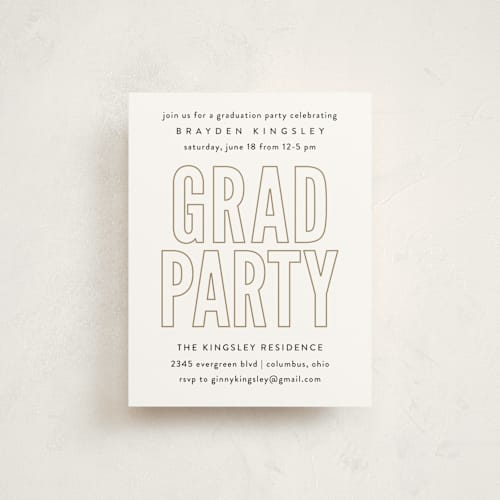 This is a snow graduation insert cards with standard by Heather Schertzer called night light printing on signature in standard