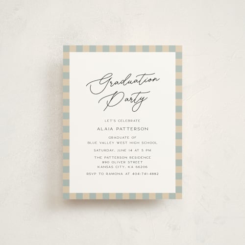 This is a snow graduation insert cards with standard by Cindy Reynolds called framing the future printing on signature in standard