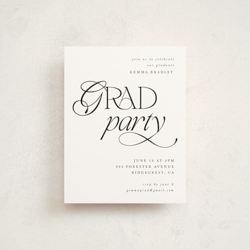 This is a diamond graduation insert cards with standard by Chryssi Tsoupanarias called opulence printing on signature in standard