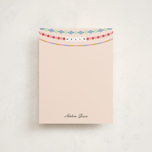This is a dreamer kids thank you cards notes with standard by Pixel and Hank called note era printing on signature in standard