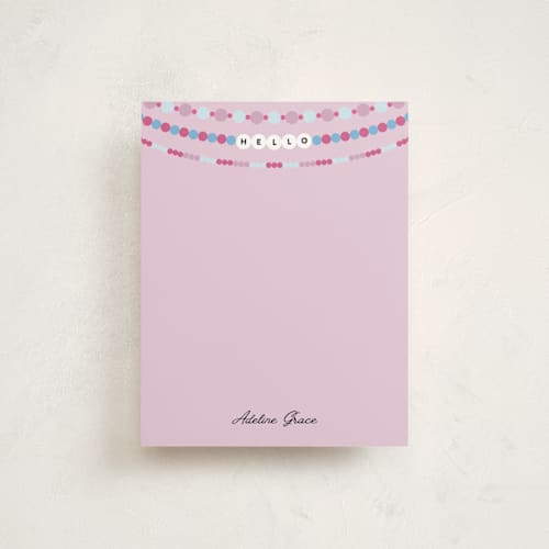 This is a grape kids thank you cards notes with standard by Pixel and Hank called note era printing on signature in standard